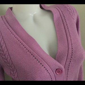 JONES NEW YORK  Lilac Sweater  Size S